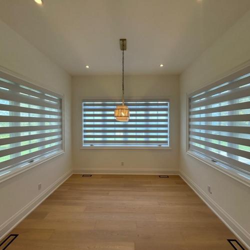 Natural Light Control For Multiple Windows With California Shutters 